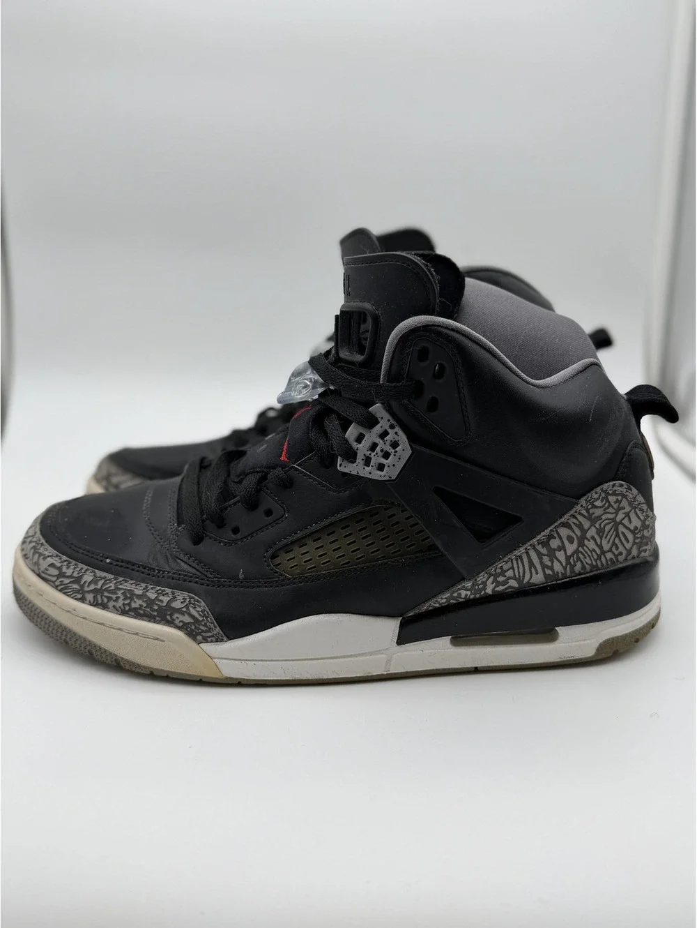 Jordan Spizike OG Black Cement Grey White Size 13